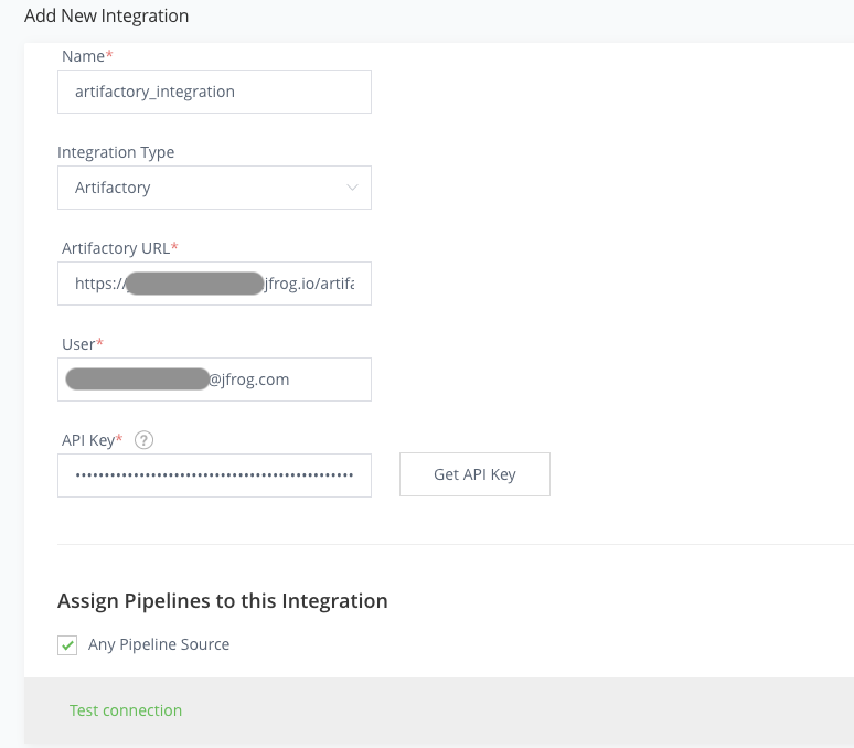 Artifactory Integration
